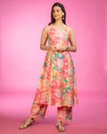 NIKIS | Viscose Co-ord Set | Salmon Pink