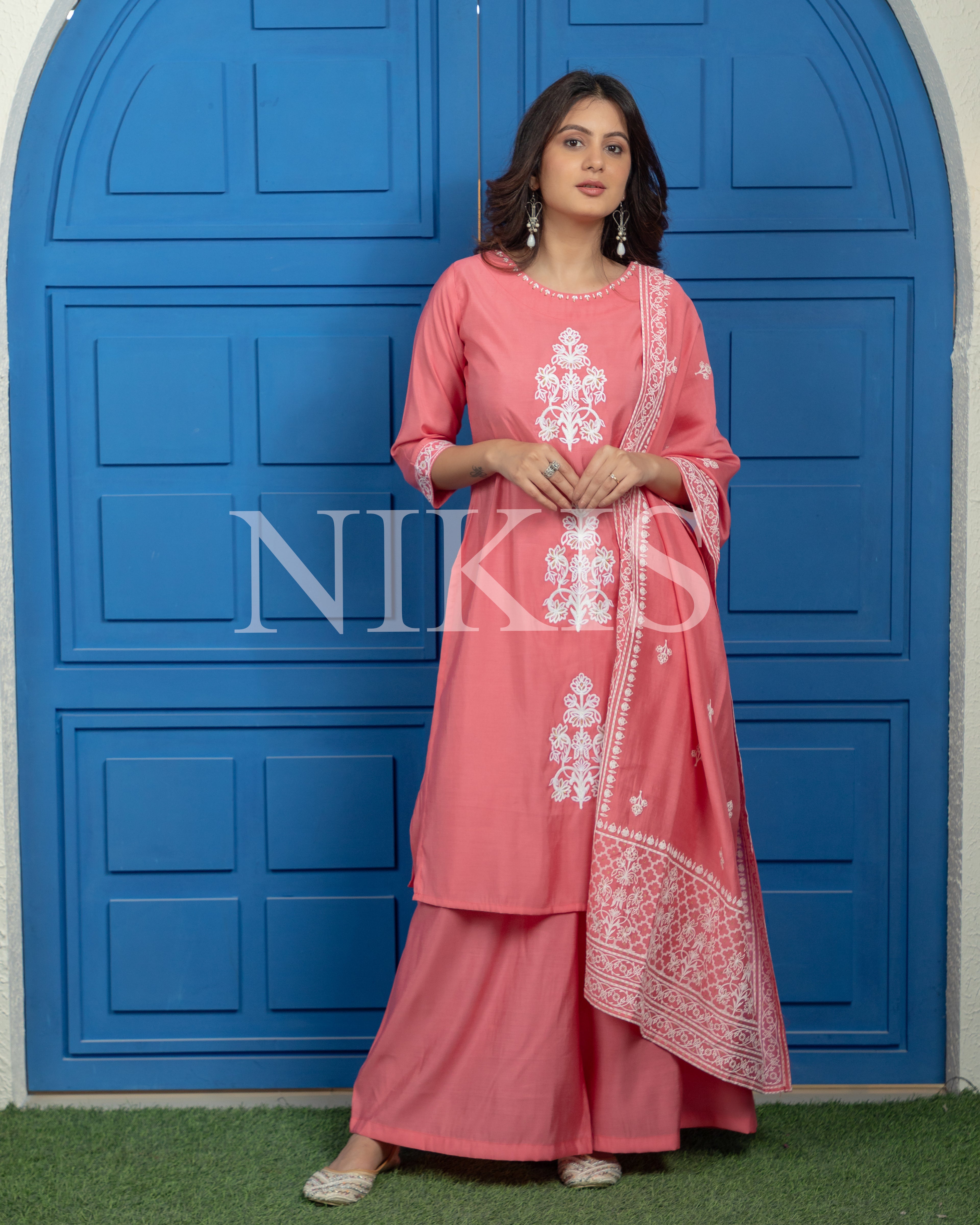 NIKIS | Chanderi Suit Set | Aboli
