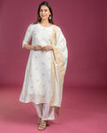NIKIS | Viscose Suit Set | Seashell White